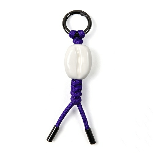 Фарфоровая подвеска в виде кофейного зерна